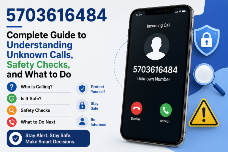 5703616484 – Complete Guide to Understanding Unknown Calls, Safety Checks, and What to Do