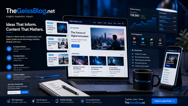 TheGeissBlog.net: Complete Guide to the Website, Content, Features, and Online Resources