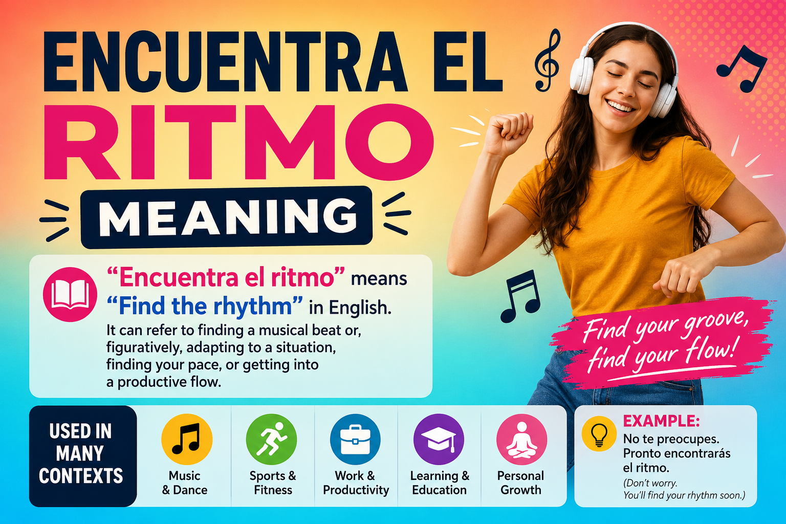 Encuentra el Ritmo Meaning