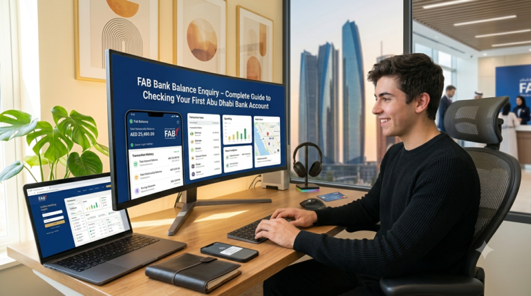 FAB Bank Balance Enquiry: Complete Guide to Checking Your First Abu Dhabi Bank Account Balance
