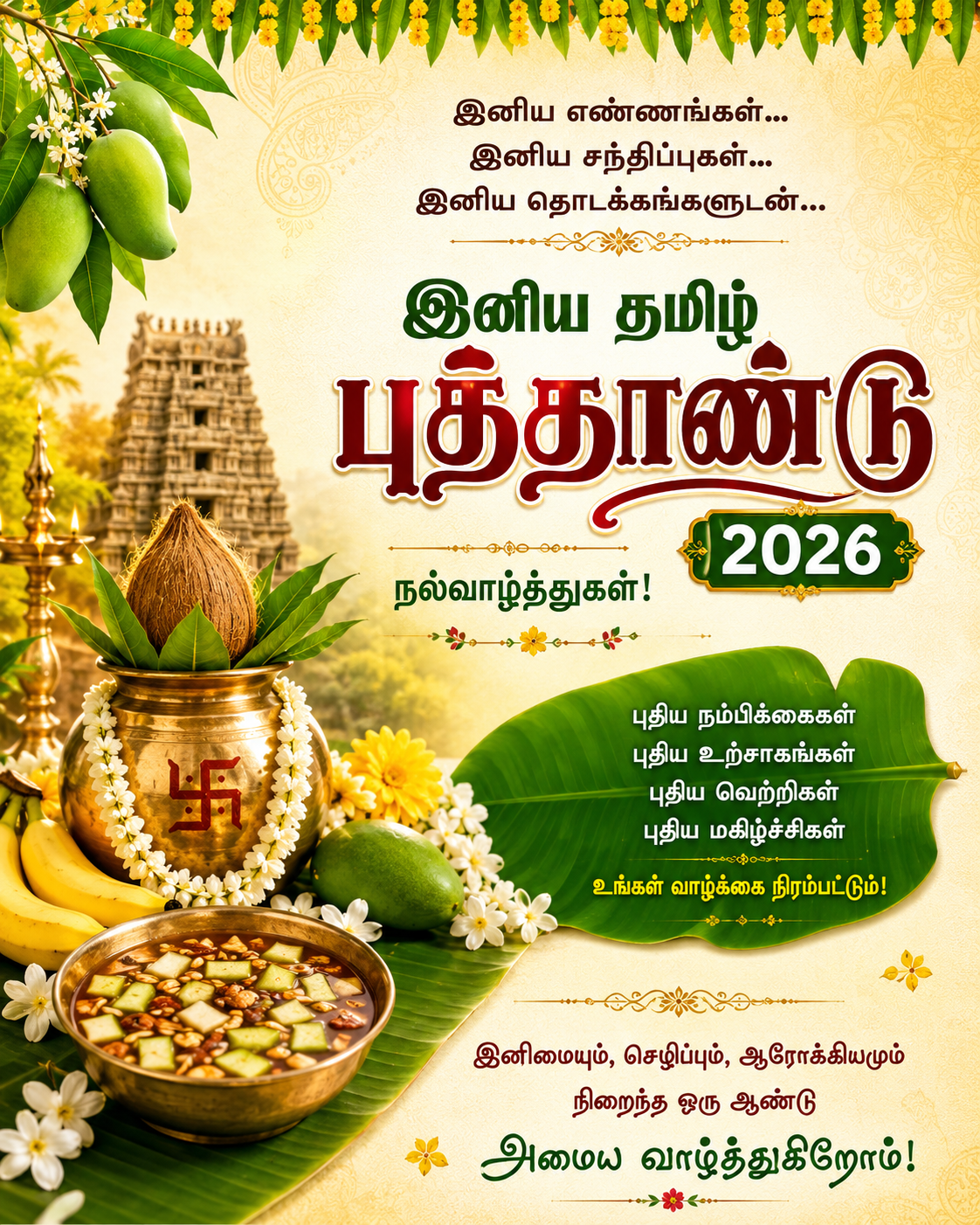 tamil puthandu 2026 wishes in tamil